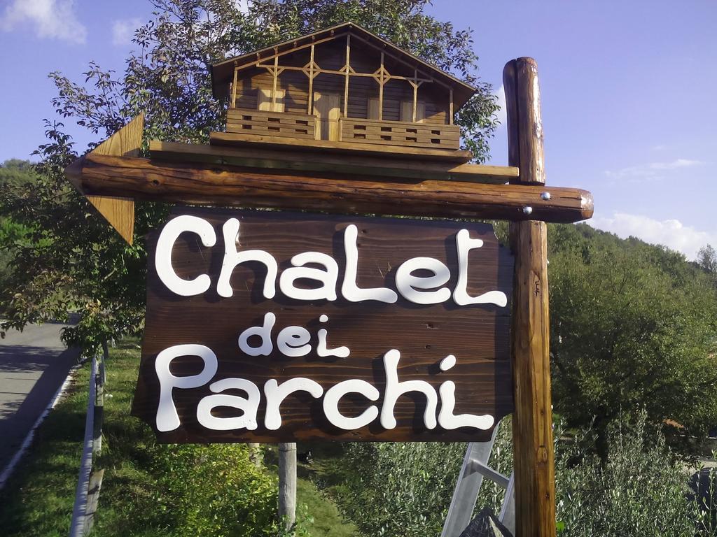 Bed and Breakfast Chalet Dei Parchi Saracinesco Exteriér fotografie